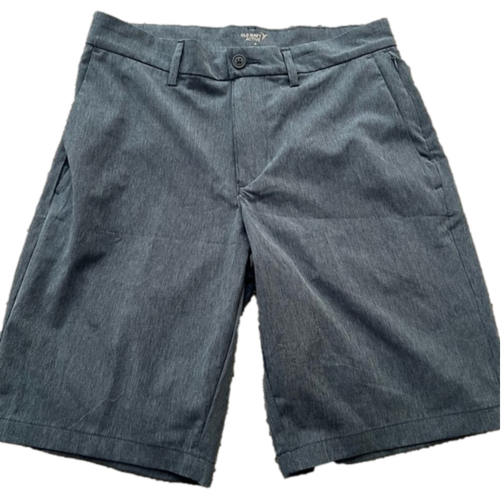 Old Navy Active Go Dry Men’s Teen’s Lightweight Hybrid Shorts, Size 28”